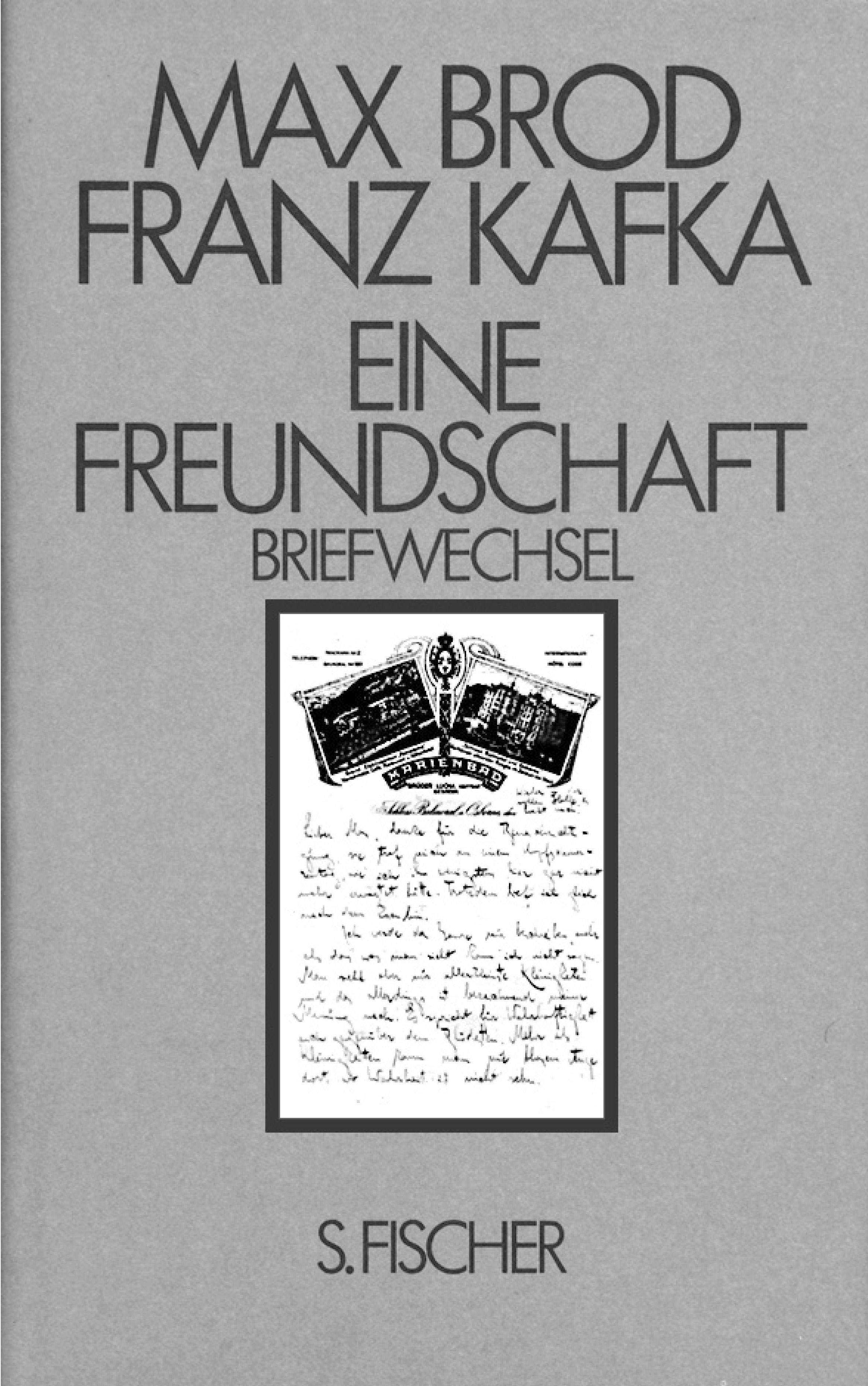 Buchdeckel: Max Brod, Franz Kafka: Eine Freundschaft