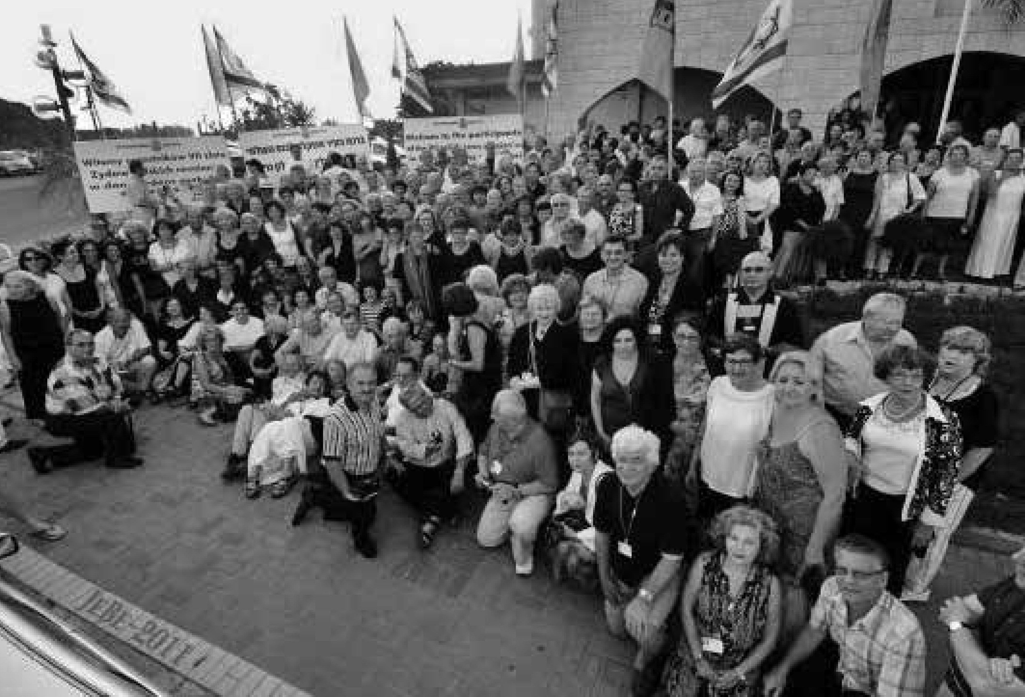 Die Teilnehmer und Teilnehmerinnen von Reunion ’68 in Ashkelon 2011