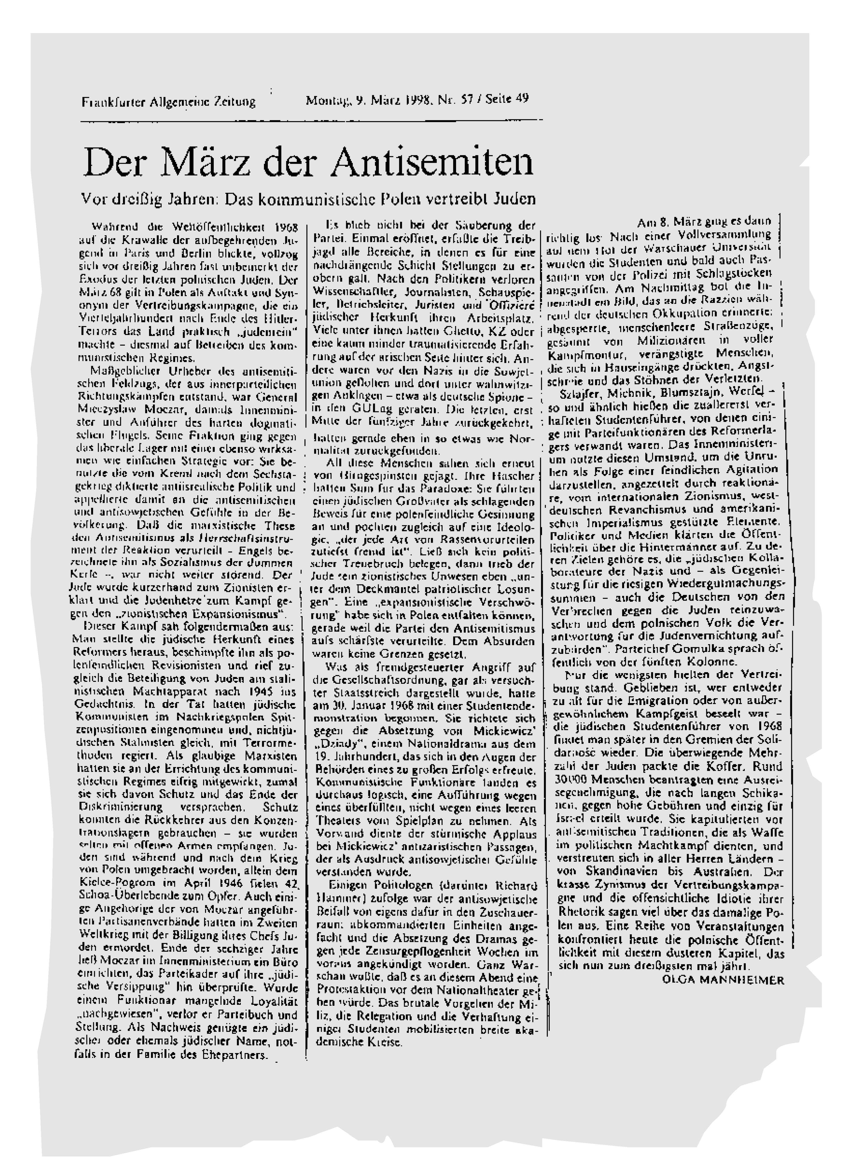 FAZ-Artikel