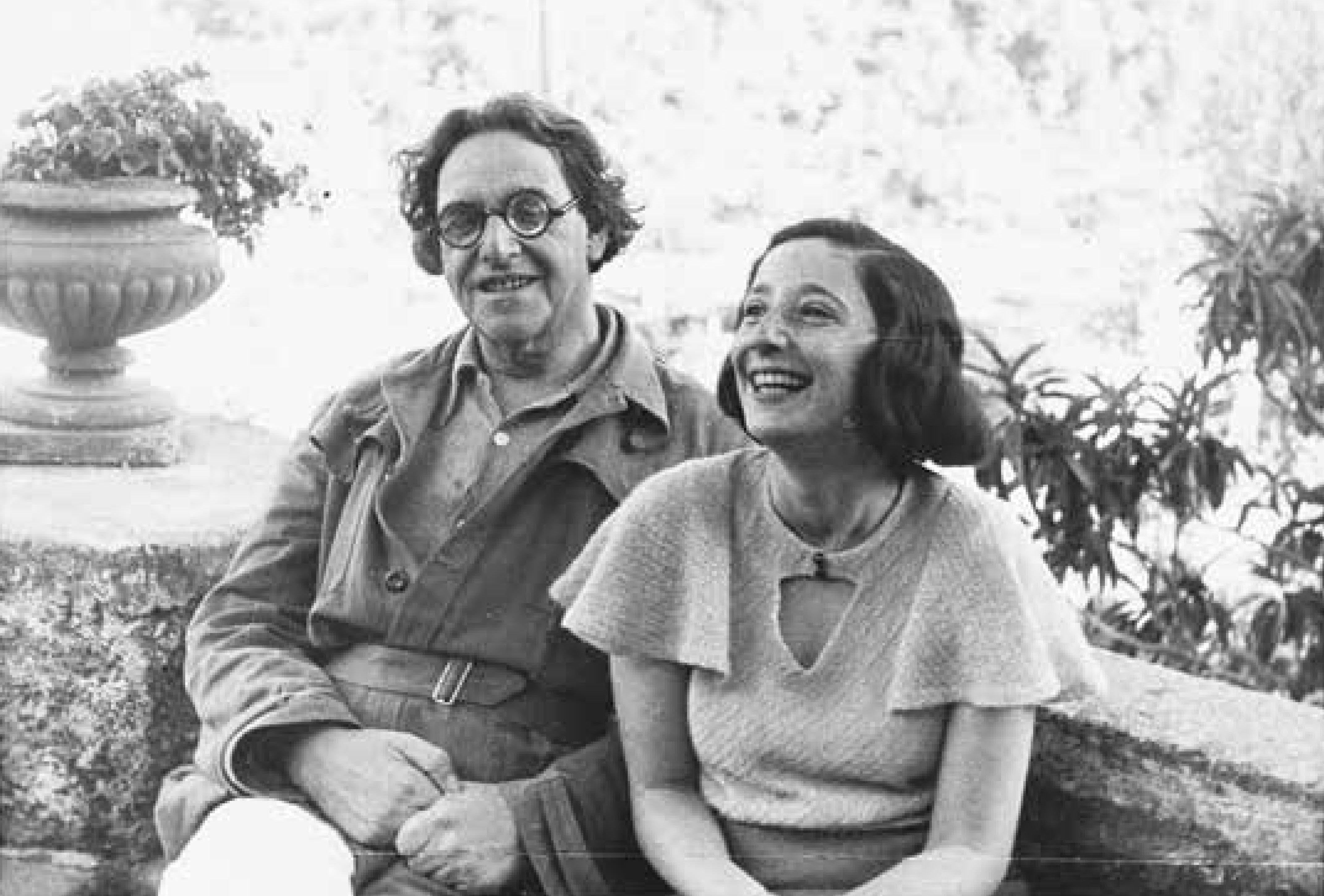 Margot Ruben und Karl Wolfskehl, Italien ca. 1935